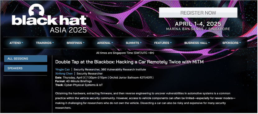 智能体连续发现汽车漏洞！360登black hat演示高危利用链