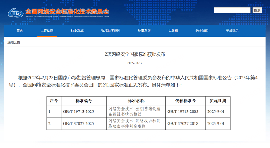 9月1日实施！360参编2项网络安全国家标准获批发布
