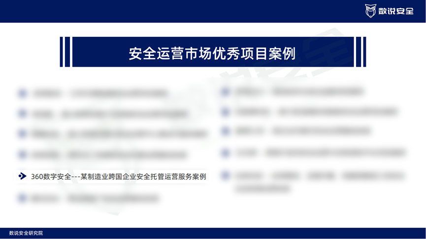 360安全云获评年度优秀案例，引领网络安全运营市场