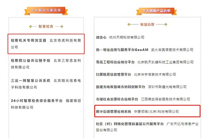 360连获“智慧检务”、“智慧治理”两项佳绩！实力护航政法智能化建设